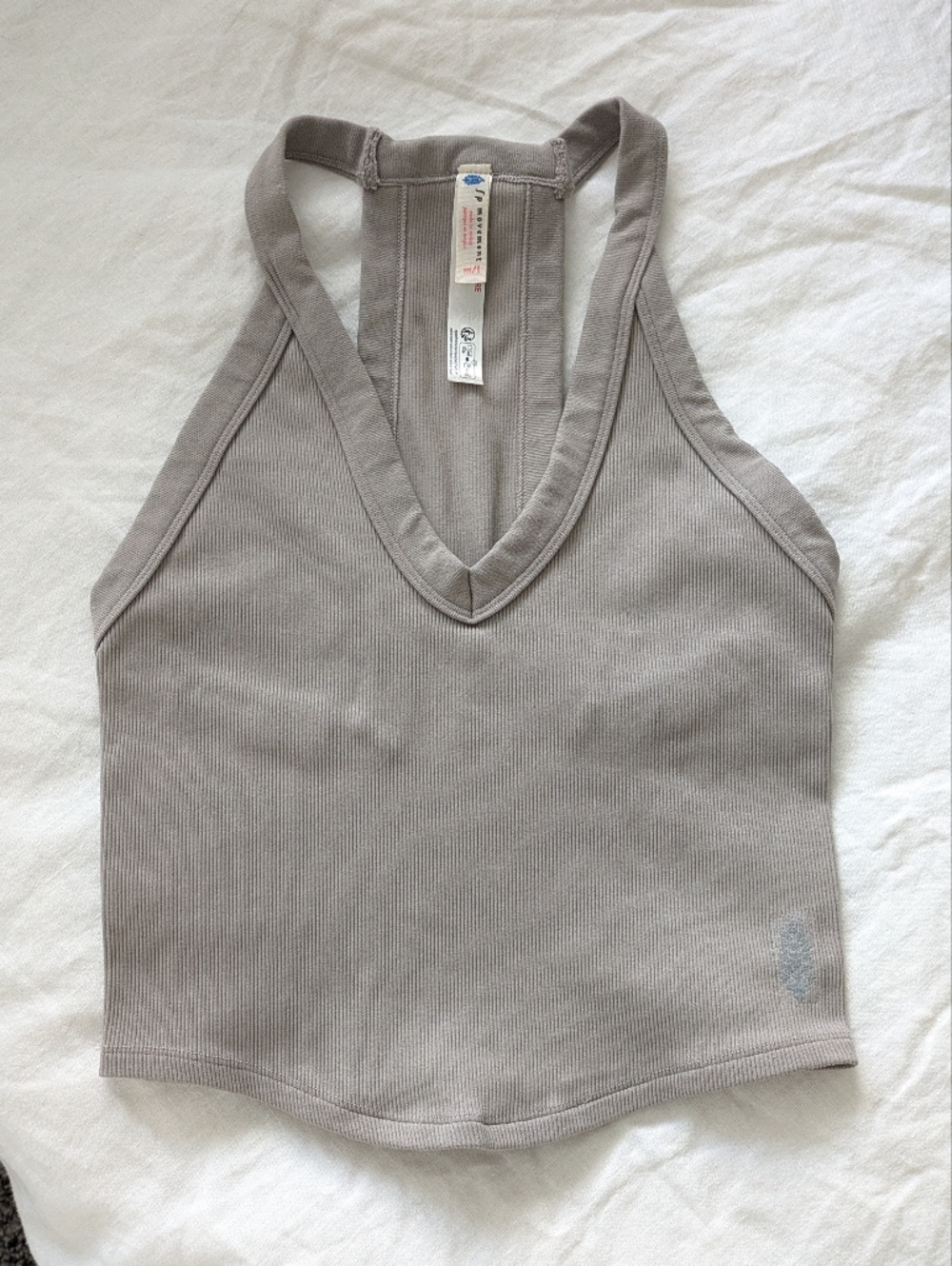 Free People All Clear V Neck Cami • Goal Post • M/L